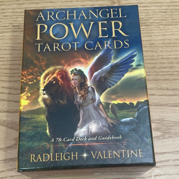 Archangel Power Tarot Cards Doreen Virtue & Radleigh Valentine Guide & 78 Cards - Picture 1 of 5